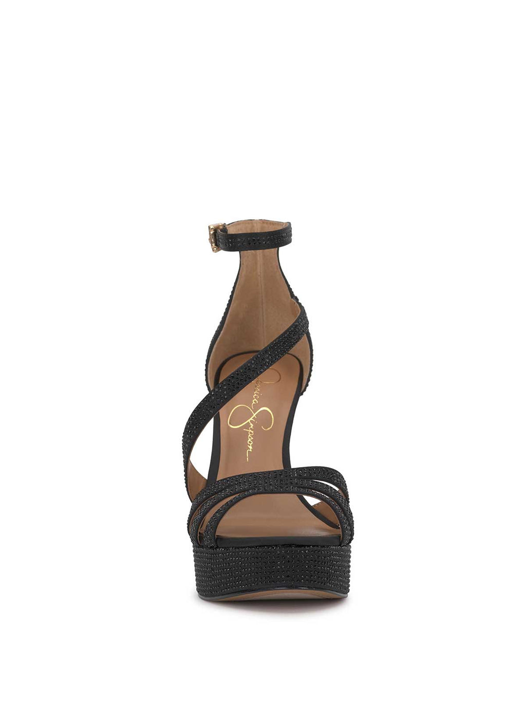 Shyremin Platform Sandal in Black