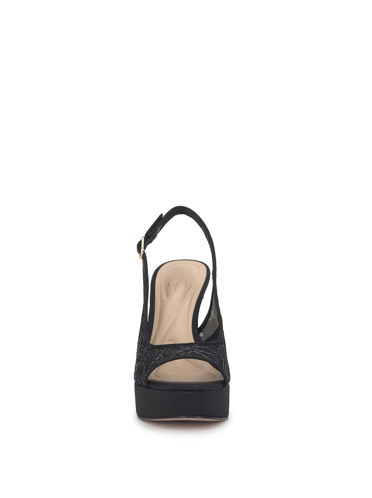 Sibilla High Heel in Black Lace