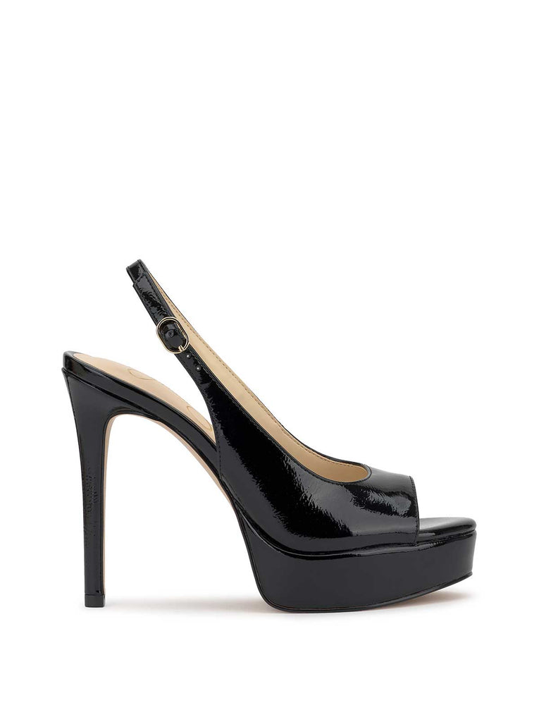 Sibilla High Heel in Black Patent