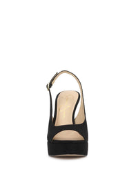 Sibilla High Heel in Black Suede