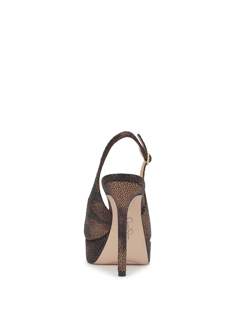 Sibilla High Heel in Bronze Snake
