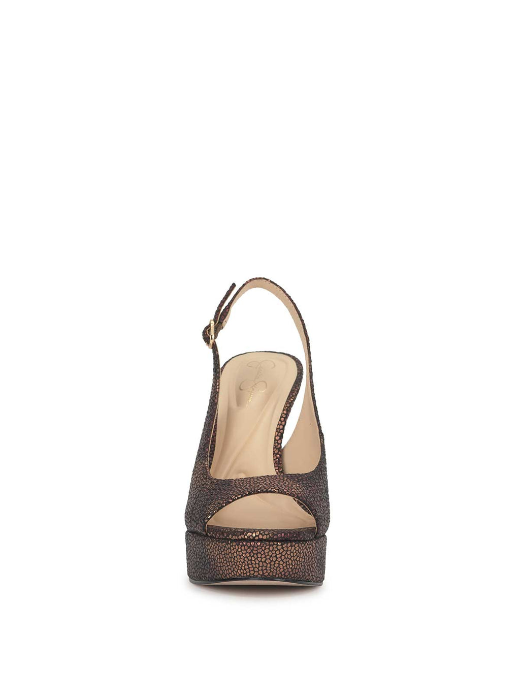 Sibilla High Heel in Bronze Snake
