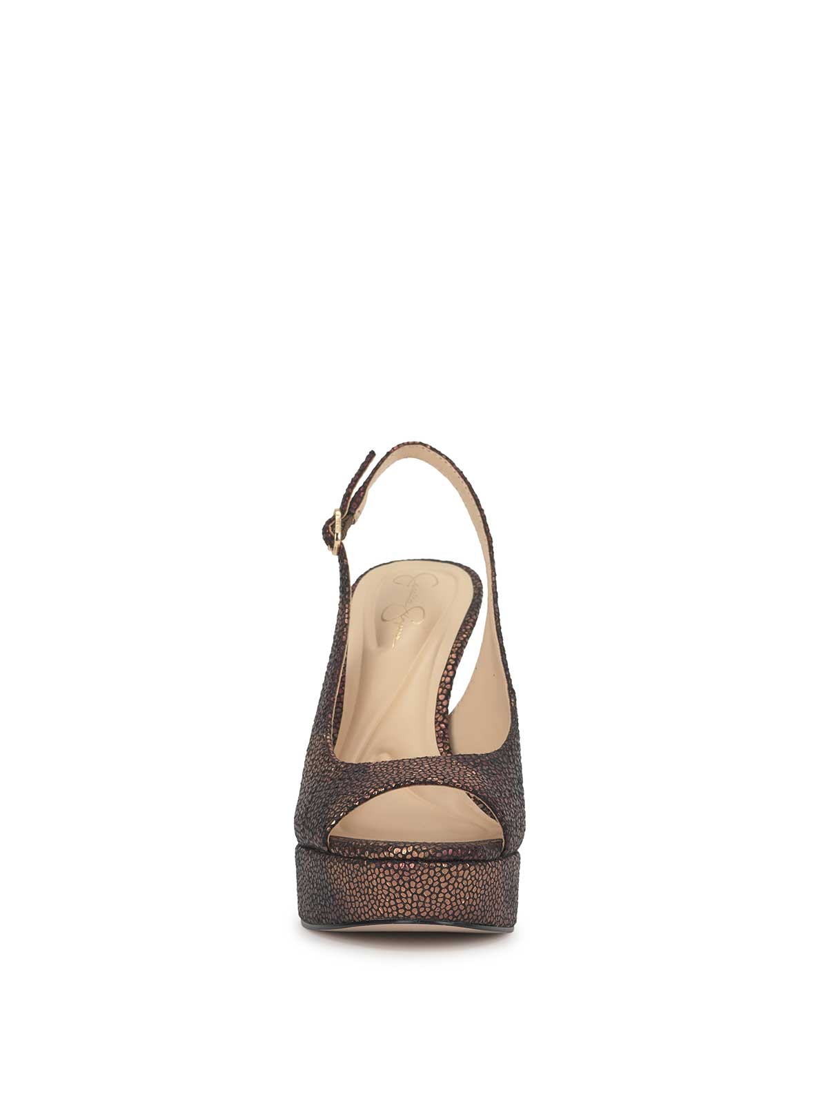 Sibilla High Heel in Bronze Snake