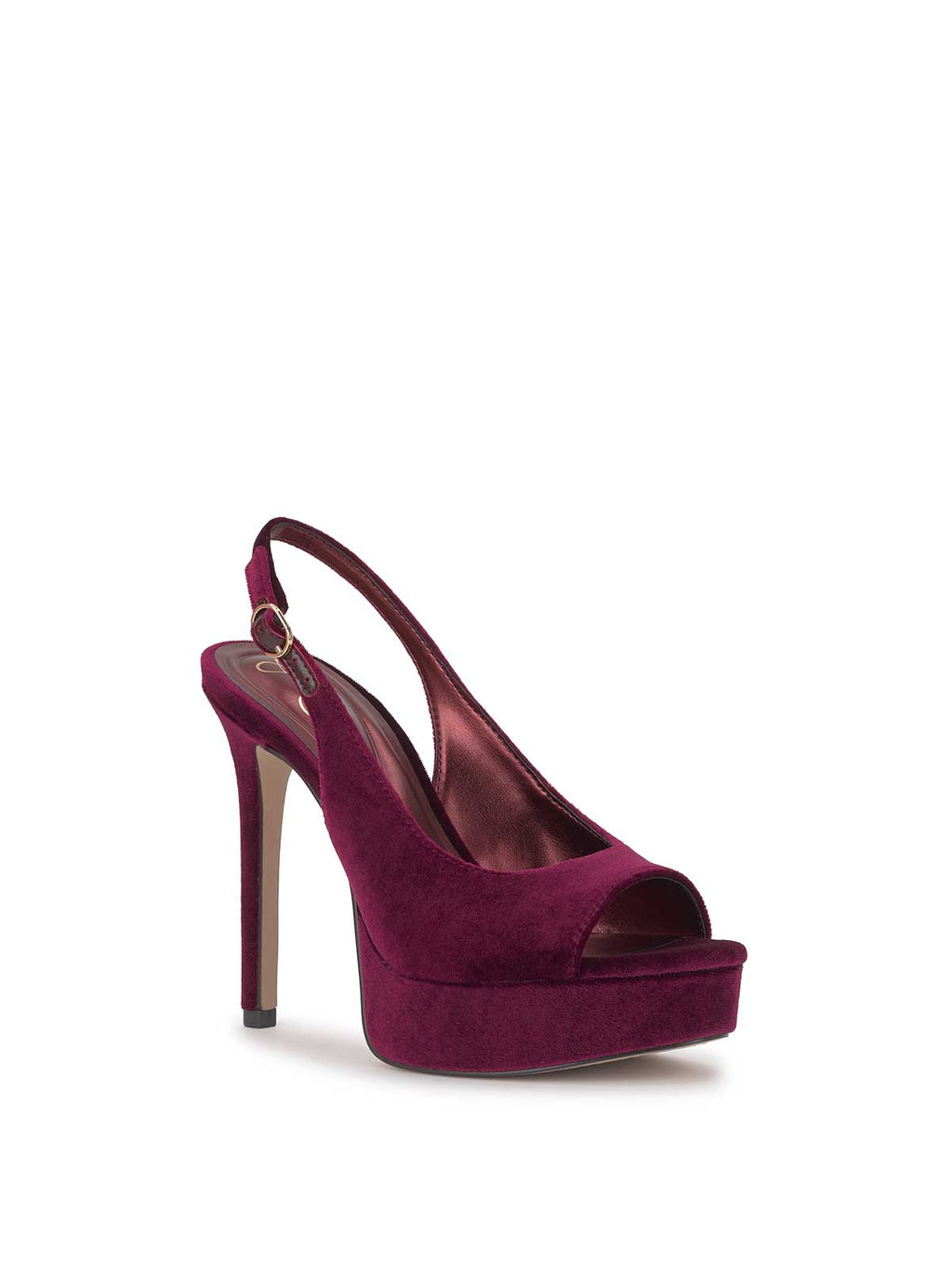 Sibilla High Heel in Dark Cherry