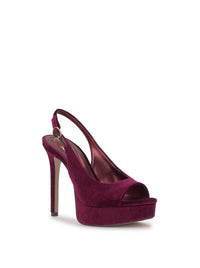 Sibilla High Heel in Dark Cherry