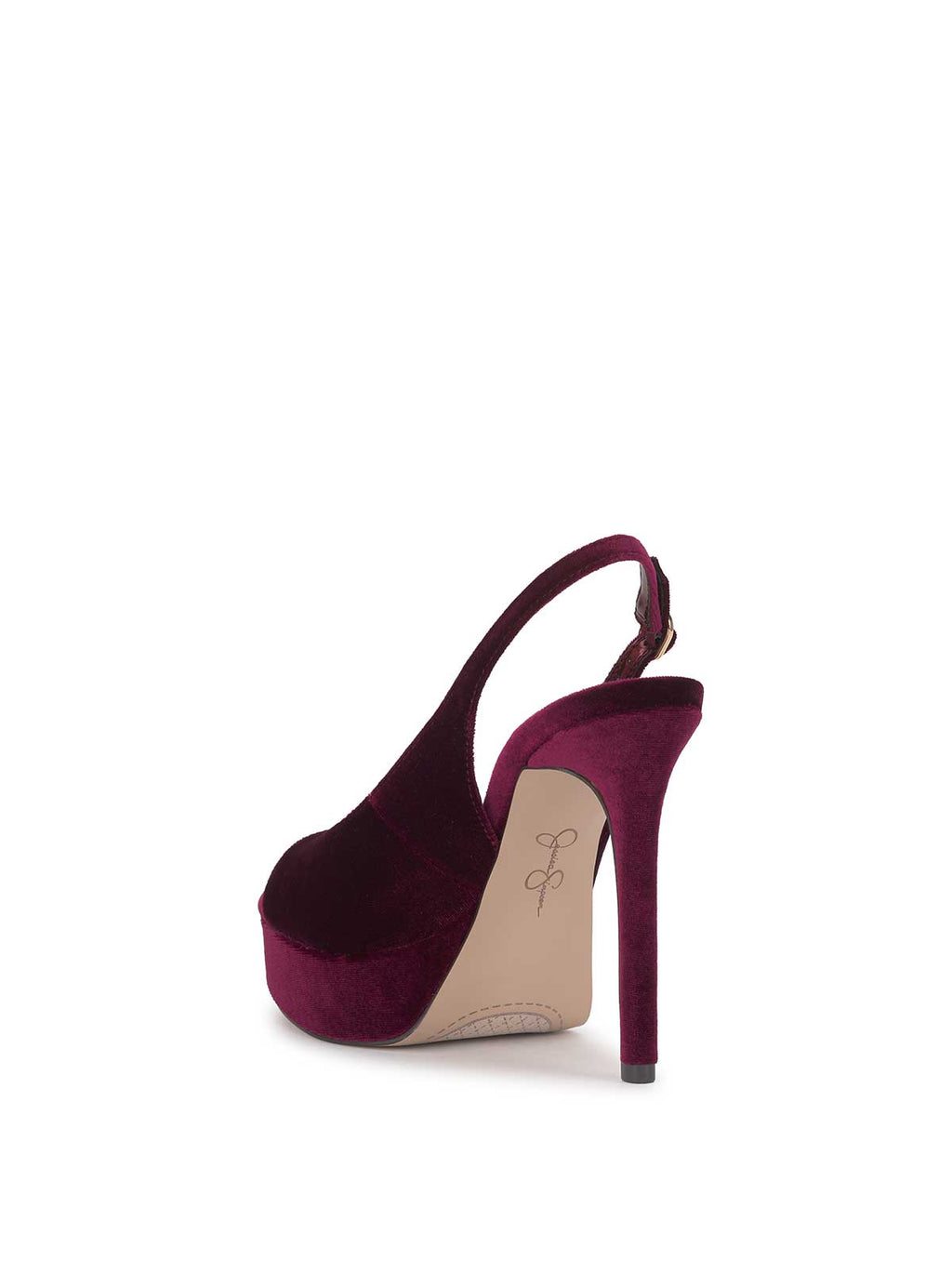 Sibilla High Heel in Dark Cherry