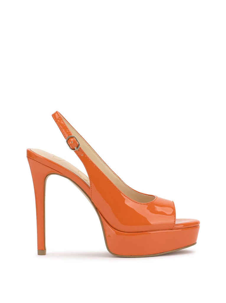 Sibilla High Heel in Tangerine