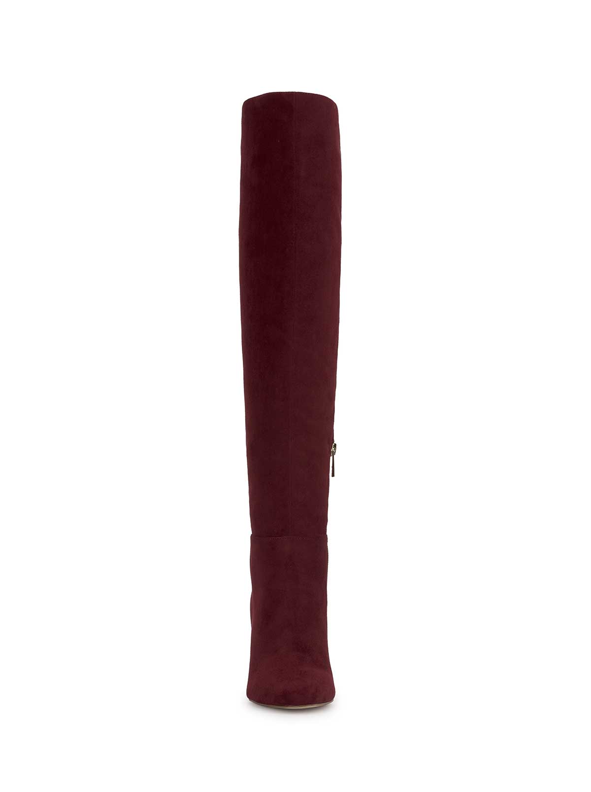 Simmona Over the Knee Boot in Dark Cherry