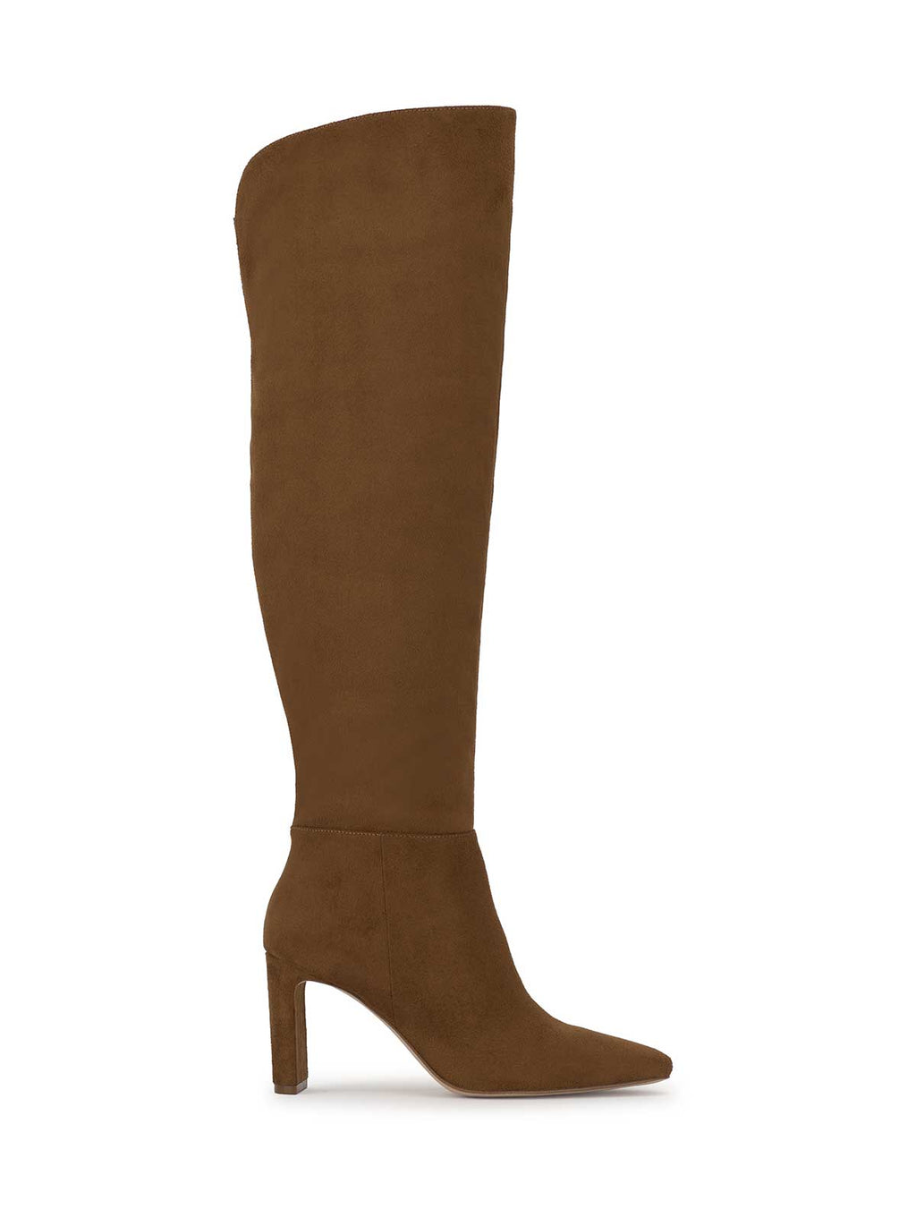 Simmona Over the Knee Boot in Safari Brown
