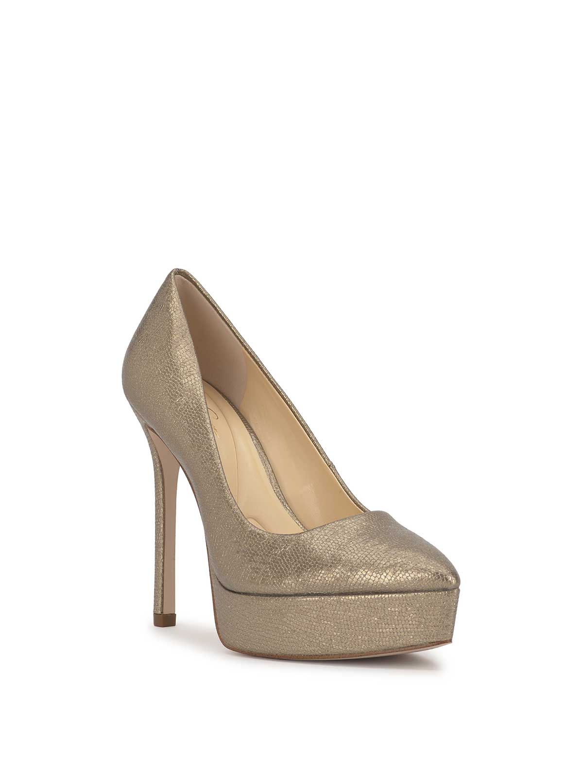 Sinelia Platform Pump in Bronze