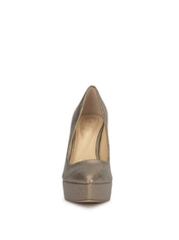 Sinelia Platform Pump in Bronze