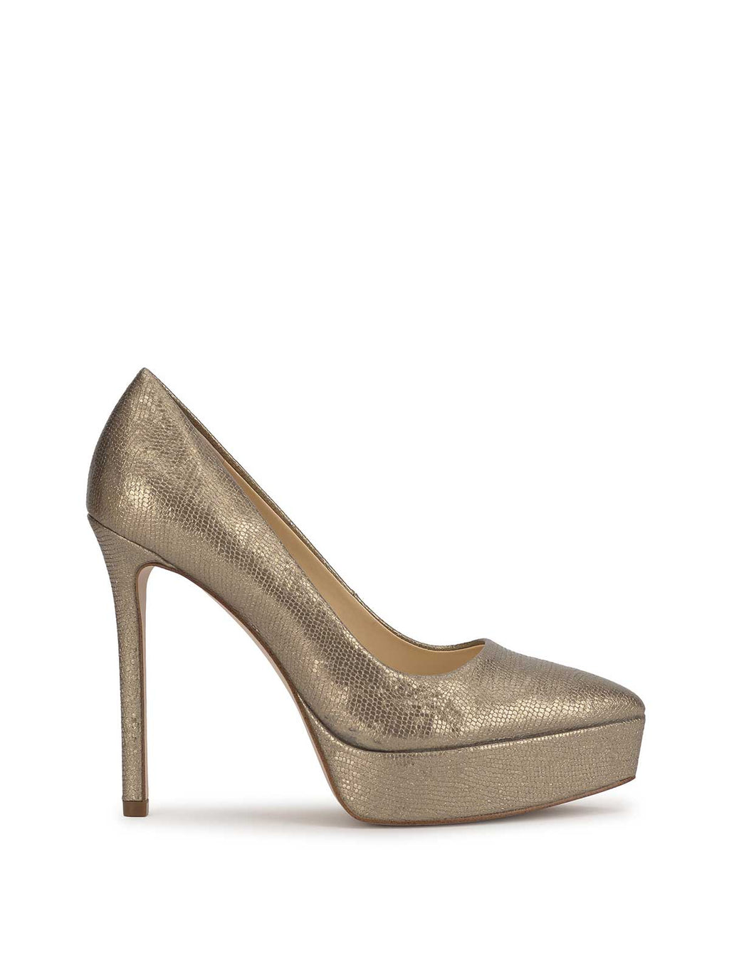 Sinelia Platform Pump in Bronze