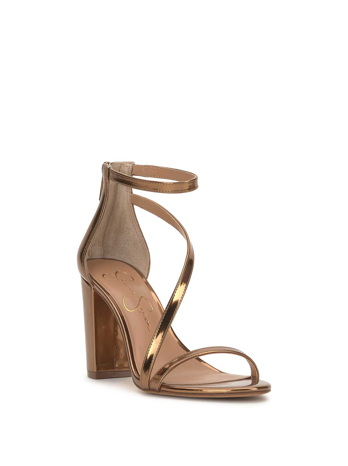 Buy Bronze Heeled Sandals for Women by HI-ATTITUDE Online | Ajio.com