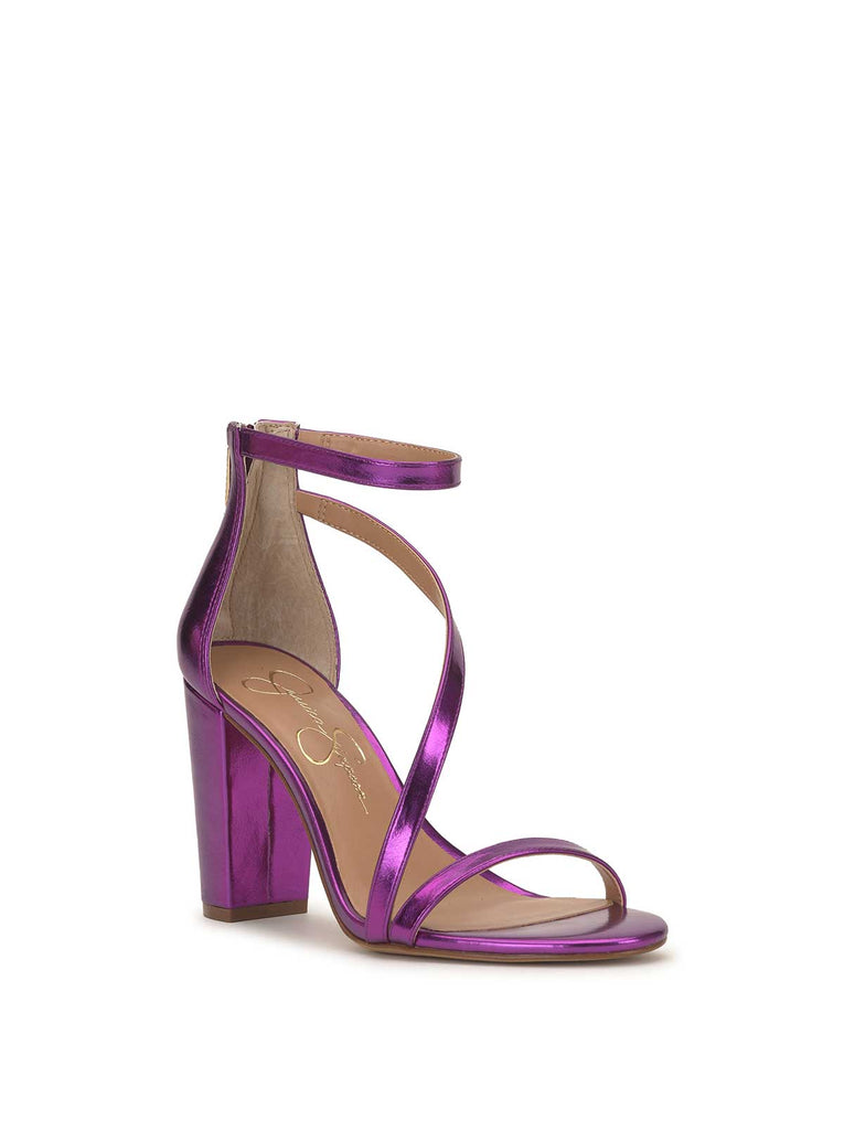 Sloyan High Heel Sandal in Purple
