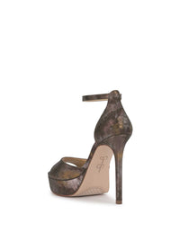 Sohilea Platform in Metallic Combo