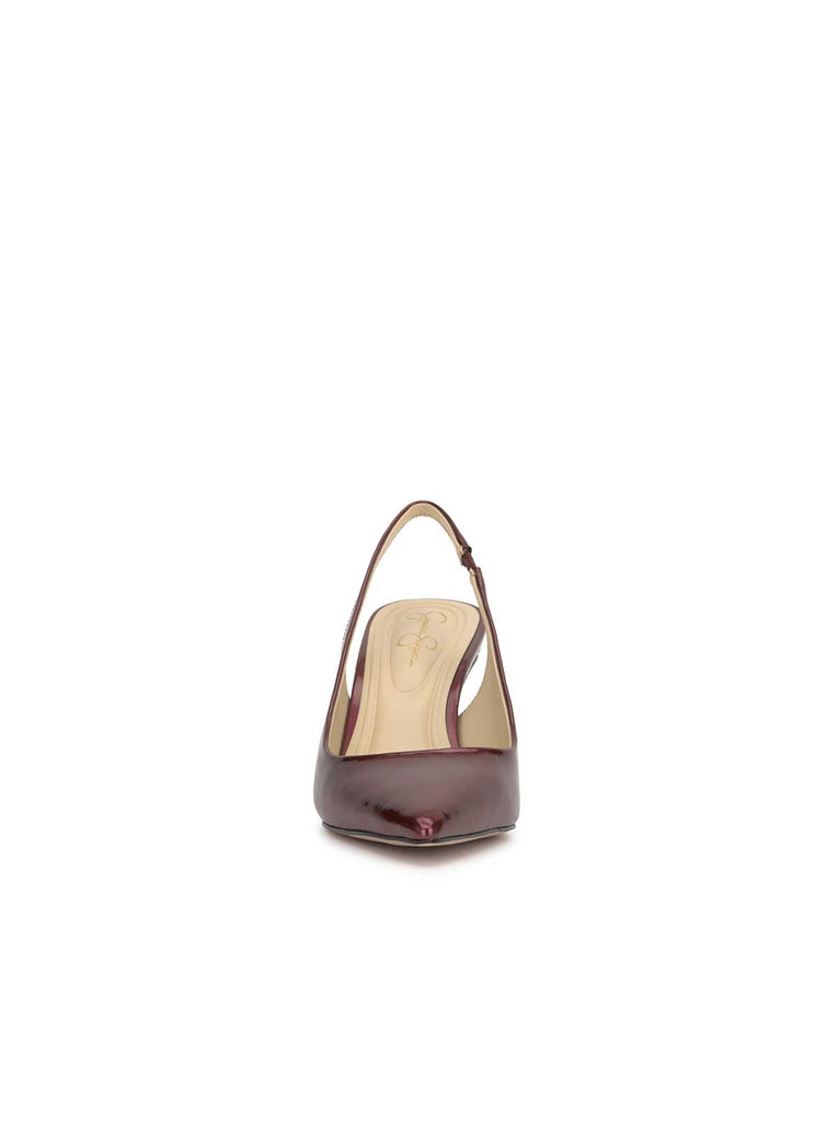 Souli Sling Back Heel in Oxblood