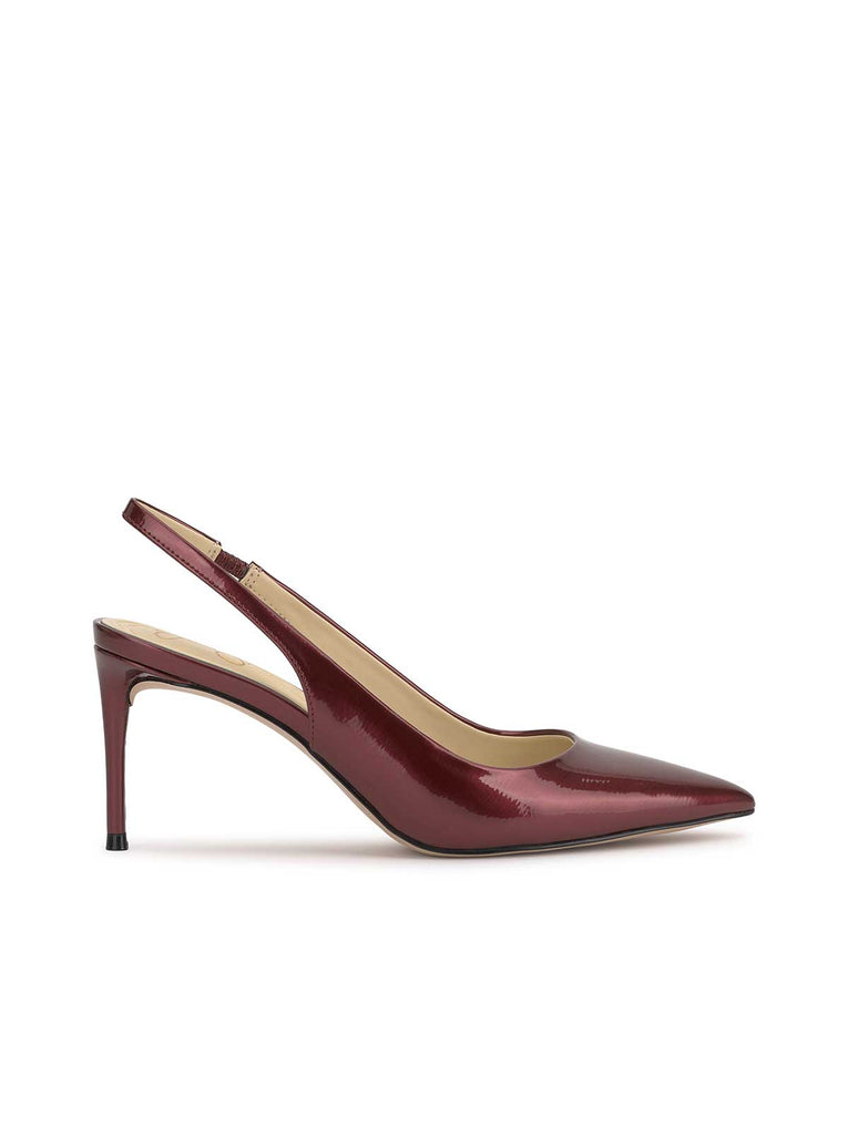 Souli Sling Back Heel in Oxblood