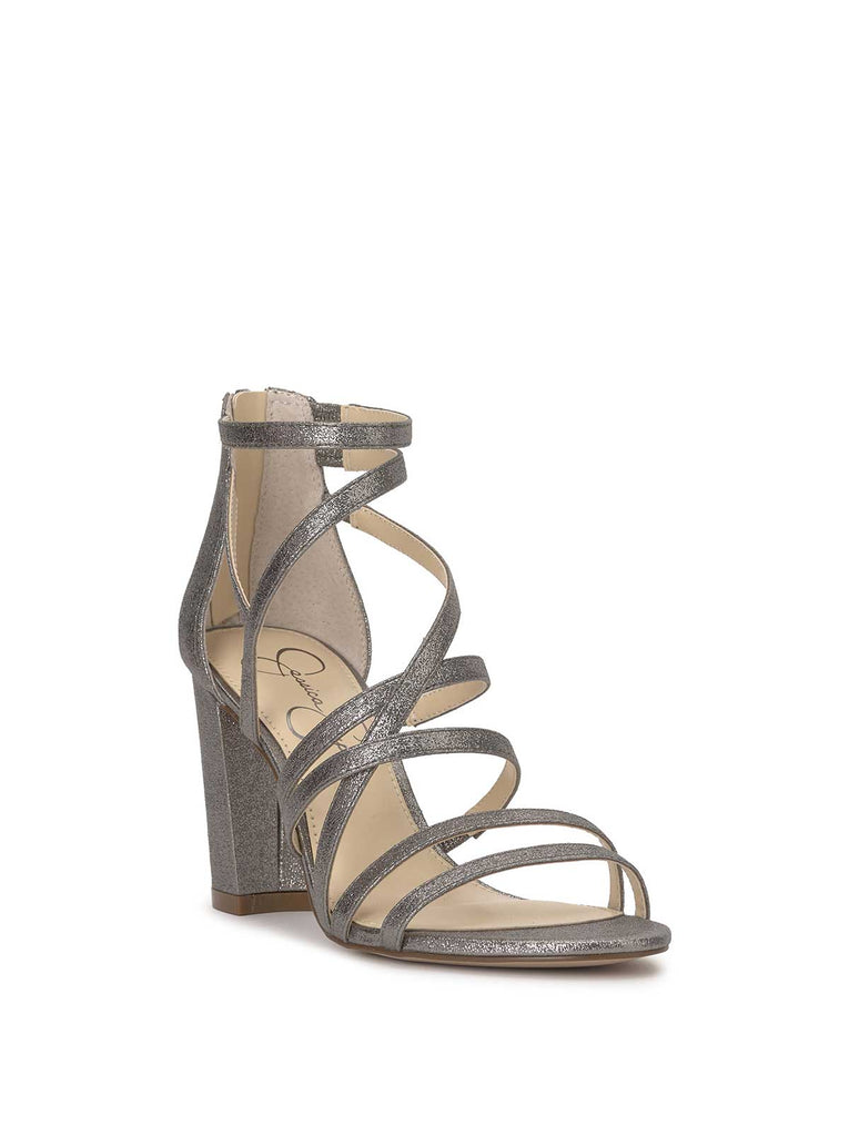 Stassey Sandal in Pewter