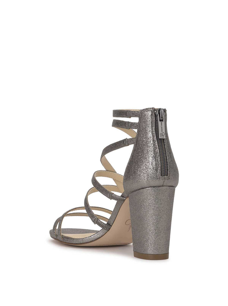 Stassey Sandal in Pewter