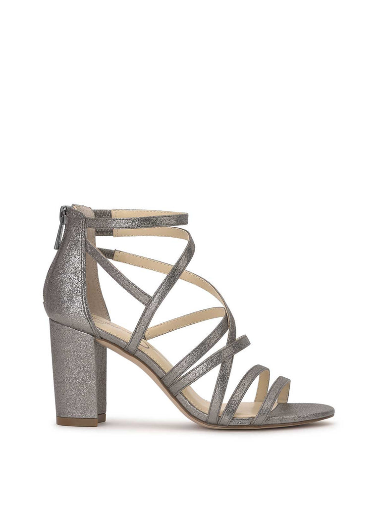 Stassey Sandal in Pewter