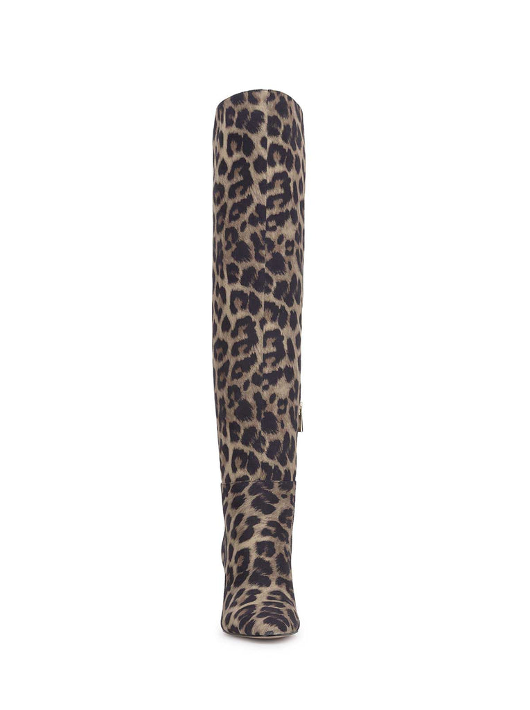 Sussta Over The Knee Boot in Leopard