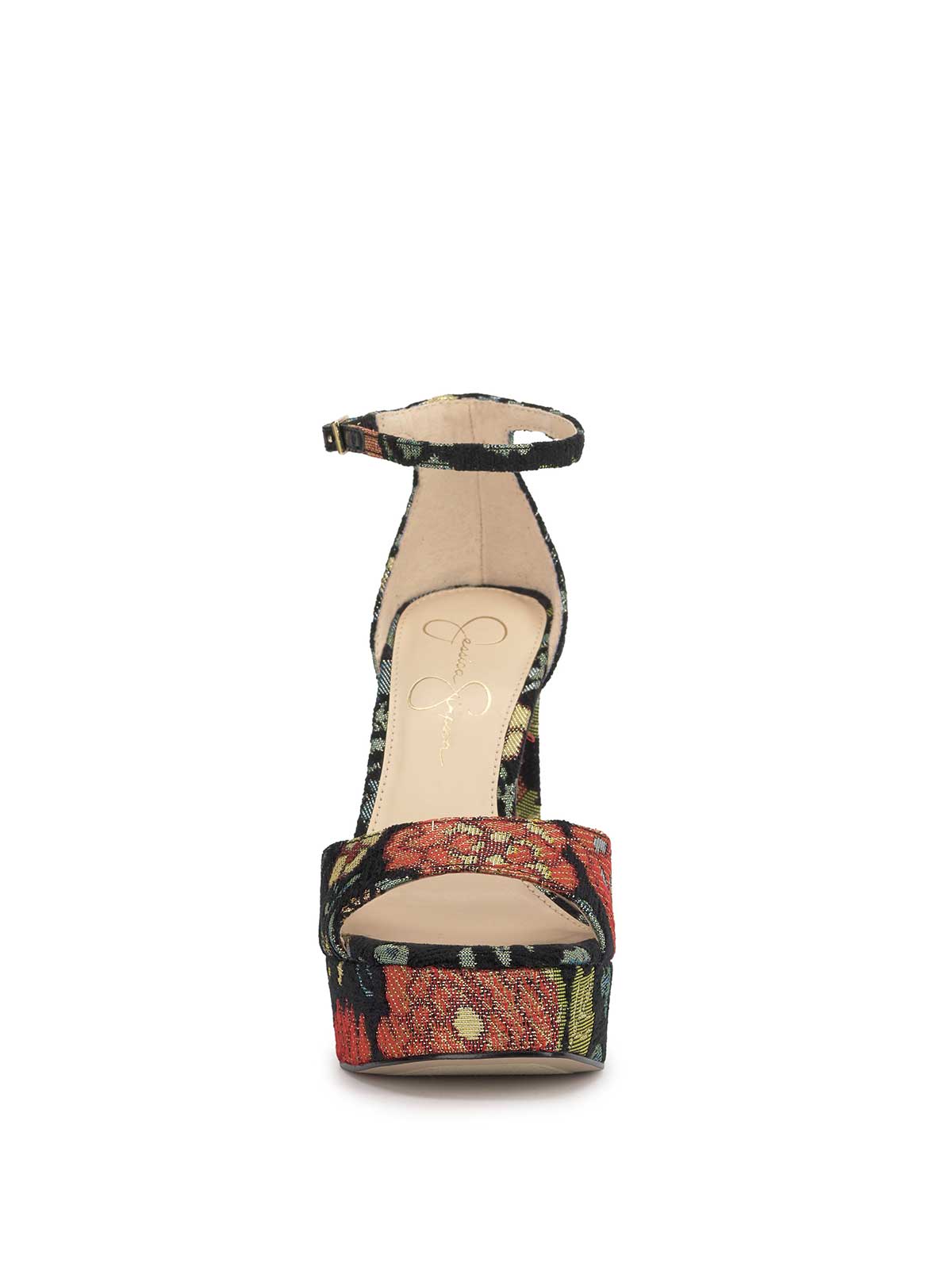 Telxia Platform Sandal in Black Floral – Jessica Simpson