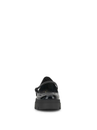 Uvelia Lug Loafer in Black