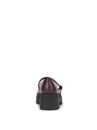 Uvelia Lug Loafer in Dark Cherry