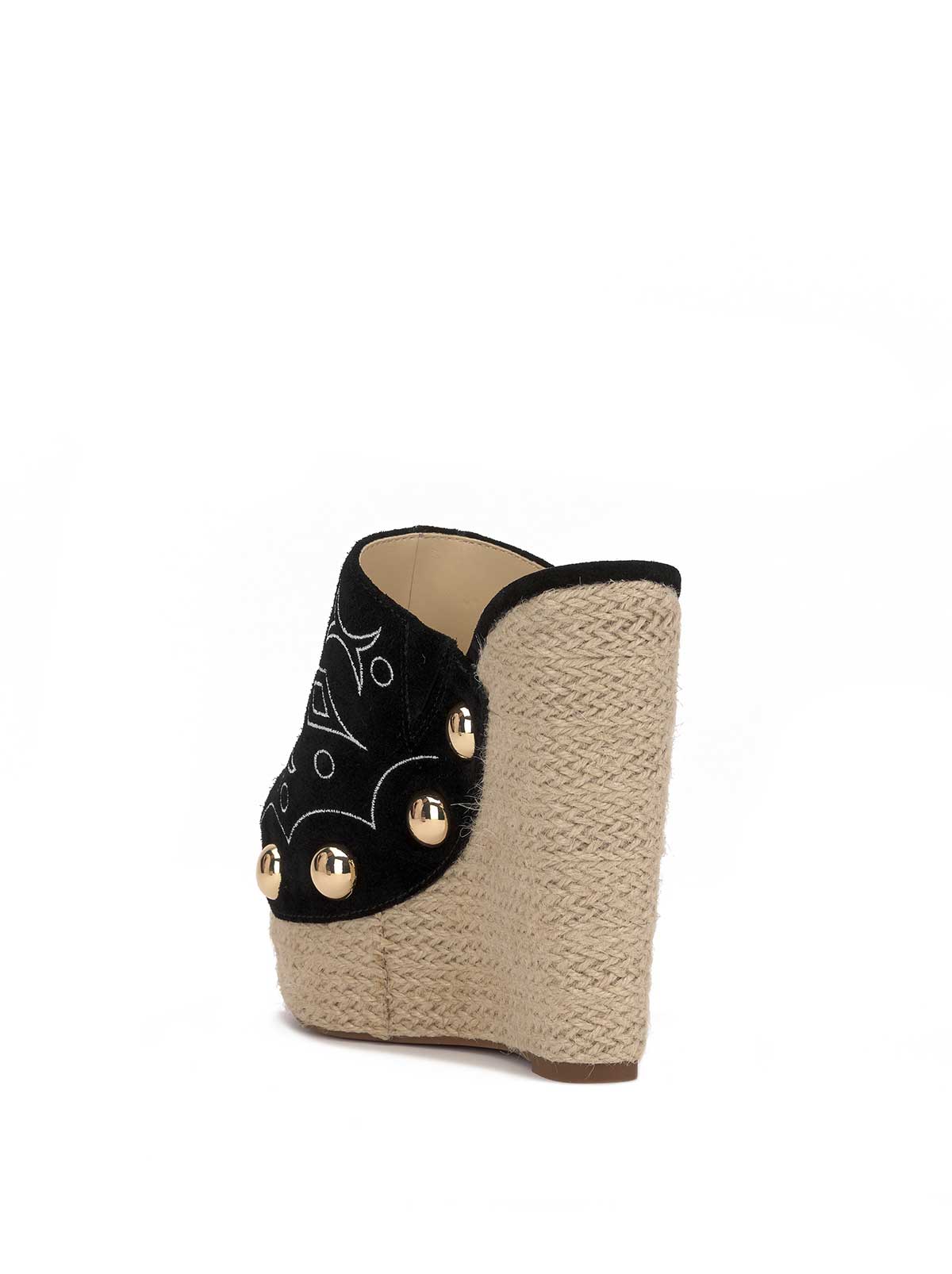 Vadim Espadrille Wedge in Black – Jessica Simpson