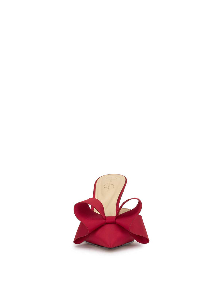 Valrin High Heel in Red Muse