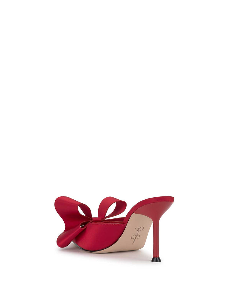 Valrin High Heel in Red Muse