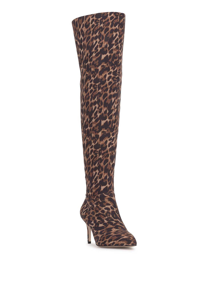 Verity Stiletto Boot in Leopard