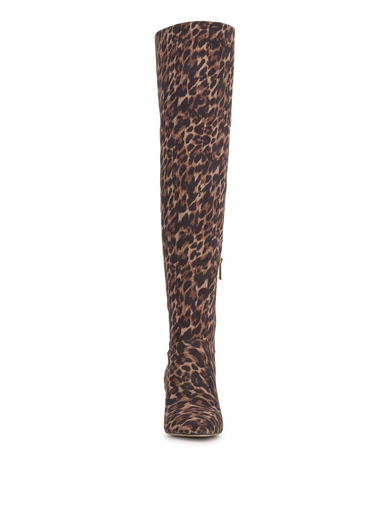 Verity Stiletto Boot in Leopard