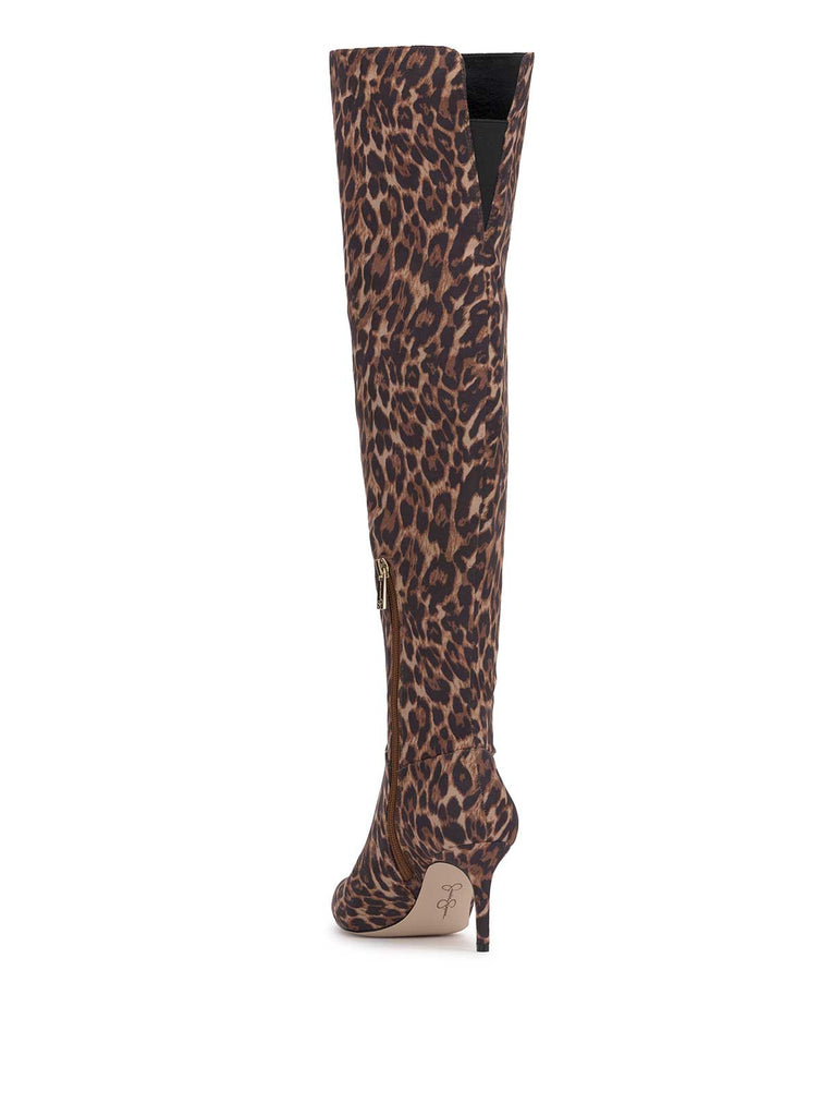 Verity Stiletto Boot in Leopard