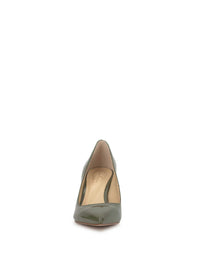 Voemi High Heel in Light Moss Green