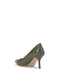 Voemi High Heel in Light Moss Green