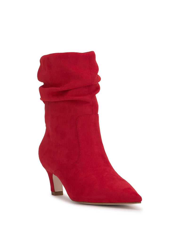 Vyluna Bootie in Red Muse