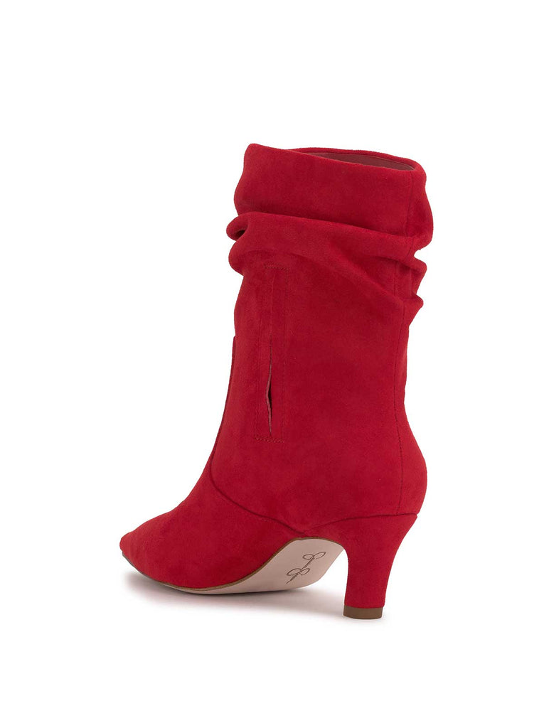 Vyluna Bootie in Red Muse