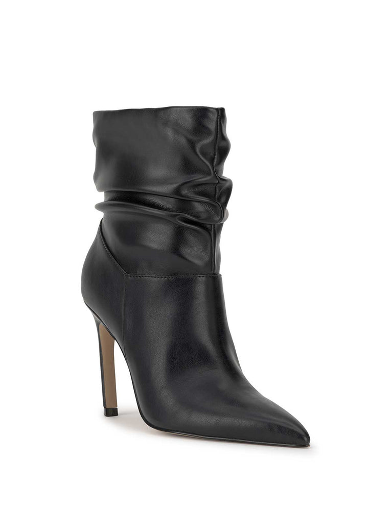 Welina Slouch Bootie in Black