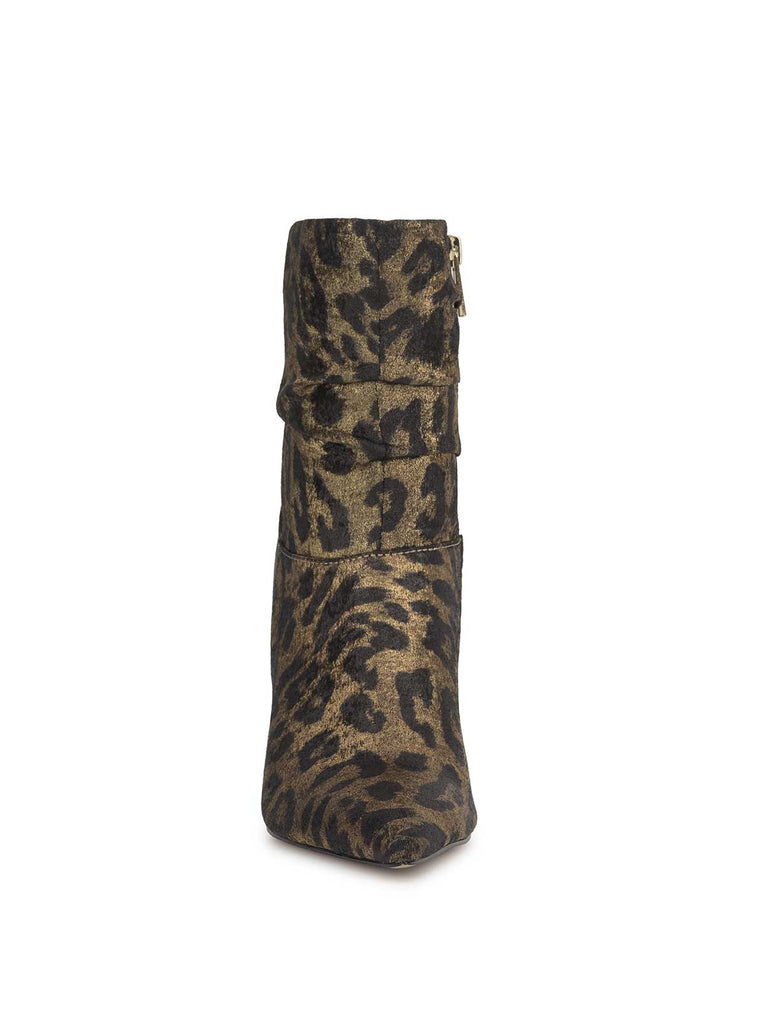 Welina Slouch Bootie in Leopard