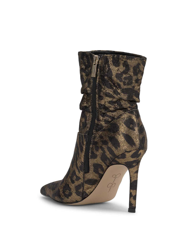 Welina Slouch Bootie in Leopard