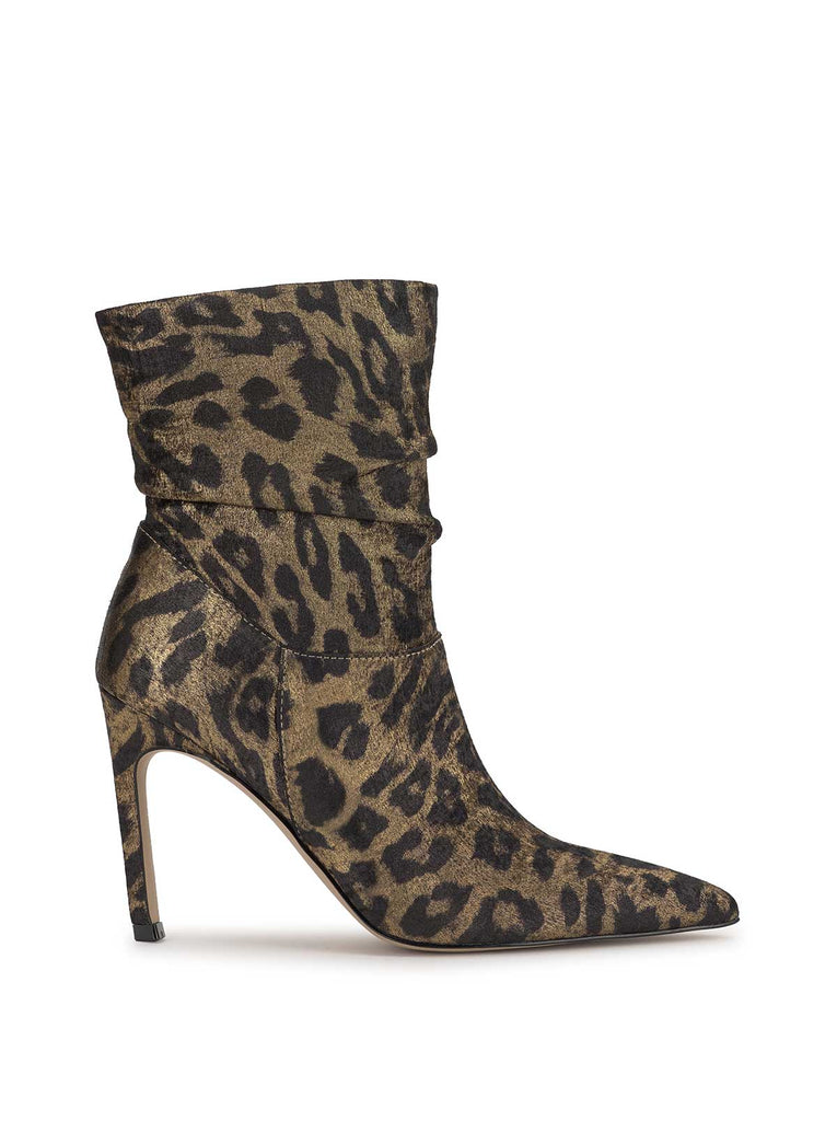 Welina Slouch Bootie in Leopard