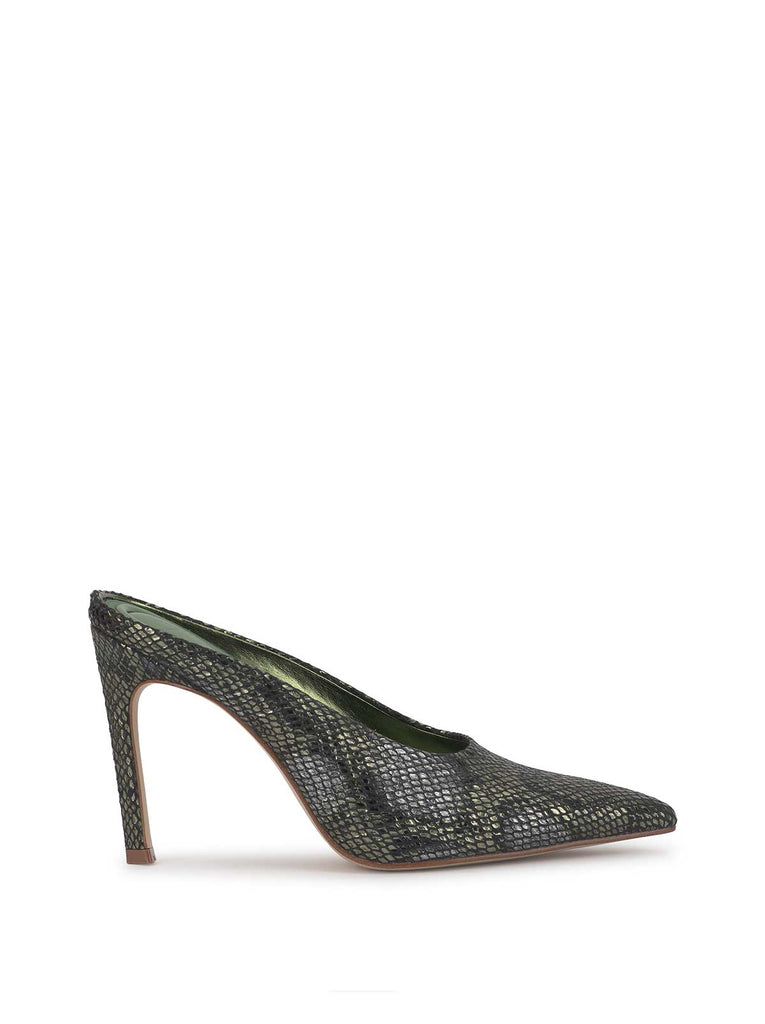 Wilix High Heel Mule in Sapphire Snake – Jessica Simpson