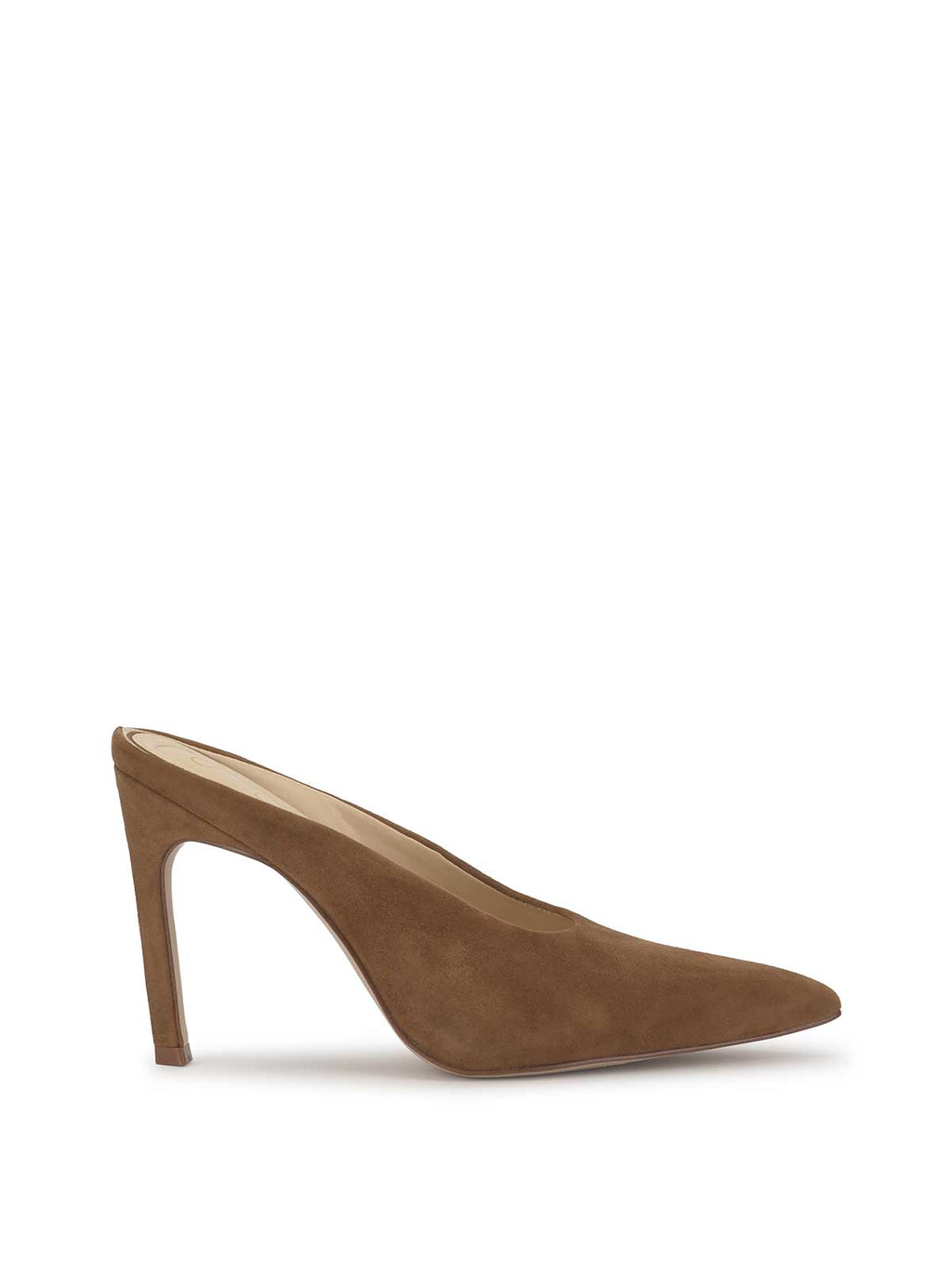 Wilix High Heel Mule in Safari Brown