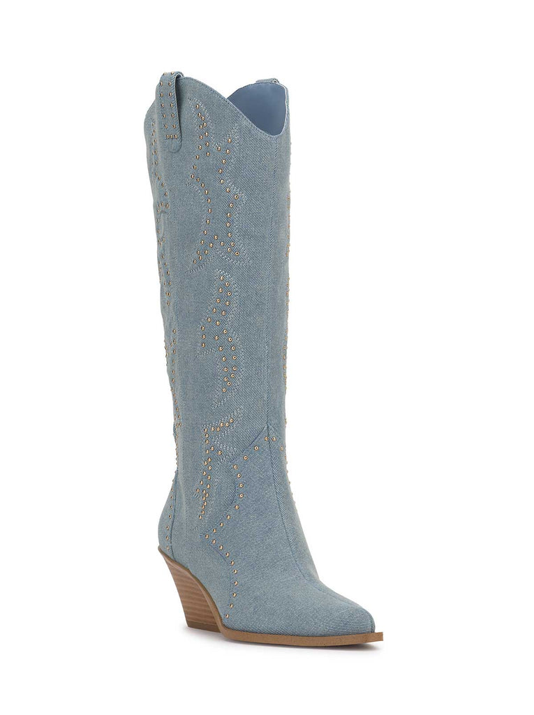 Zaikes Western Boot in Denim