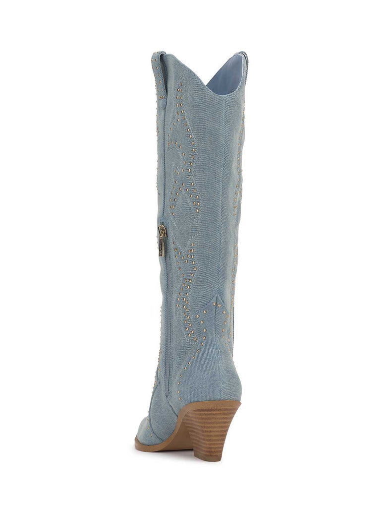 Zaikes Western Boot in Denim