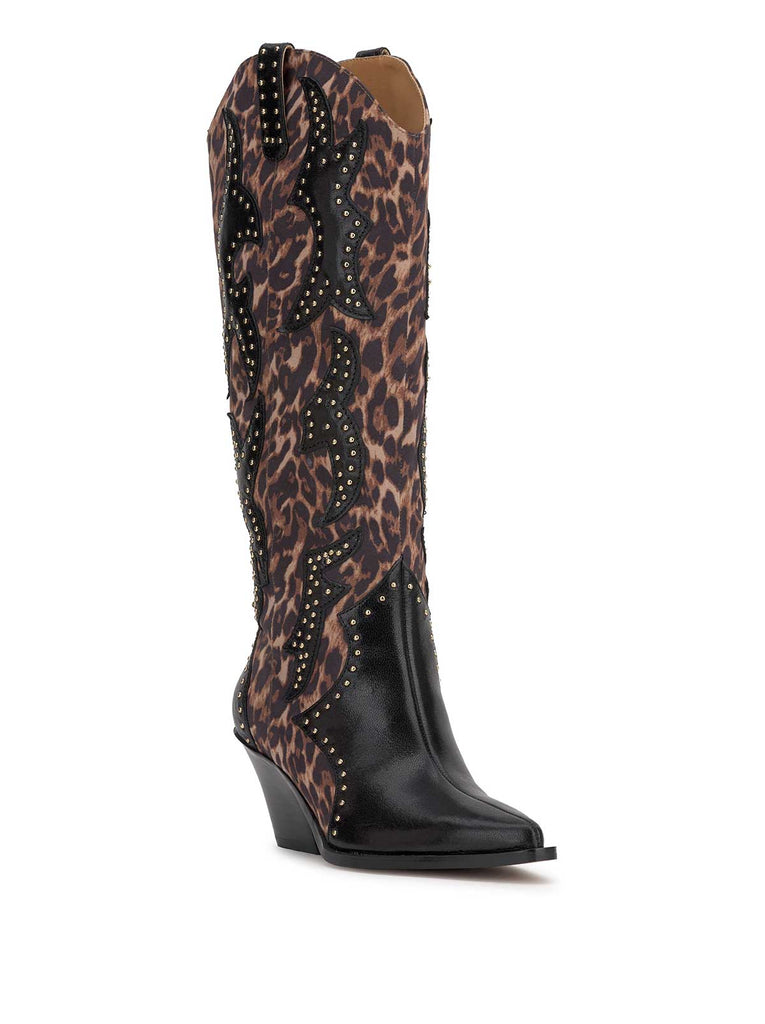 Zaikes Western Boot in Leopard