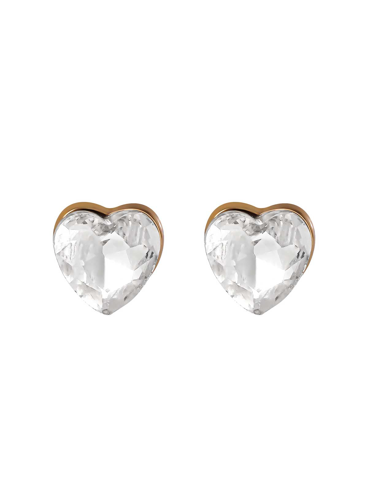 Heart Crystal Necklace & Stud Earring Set – Jessica Simpson