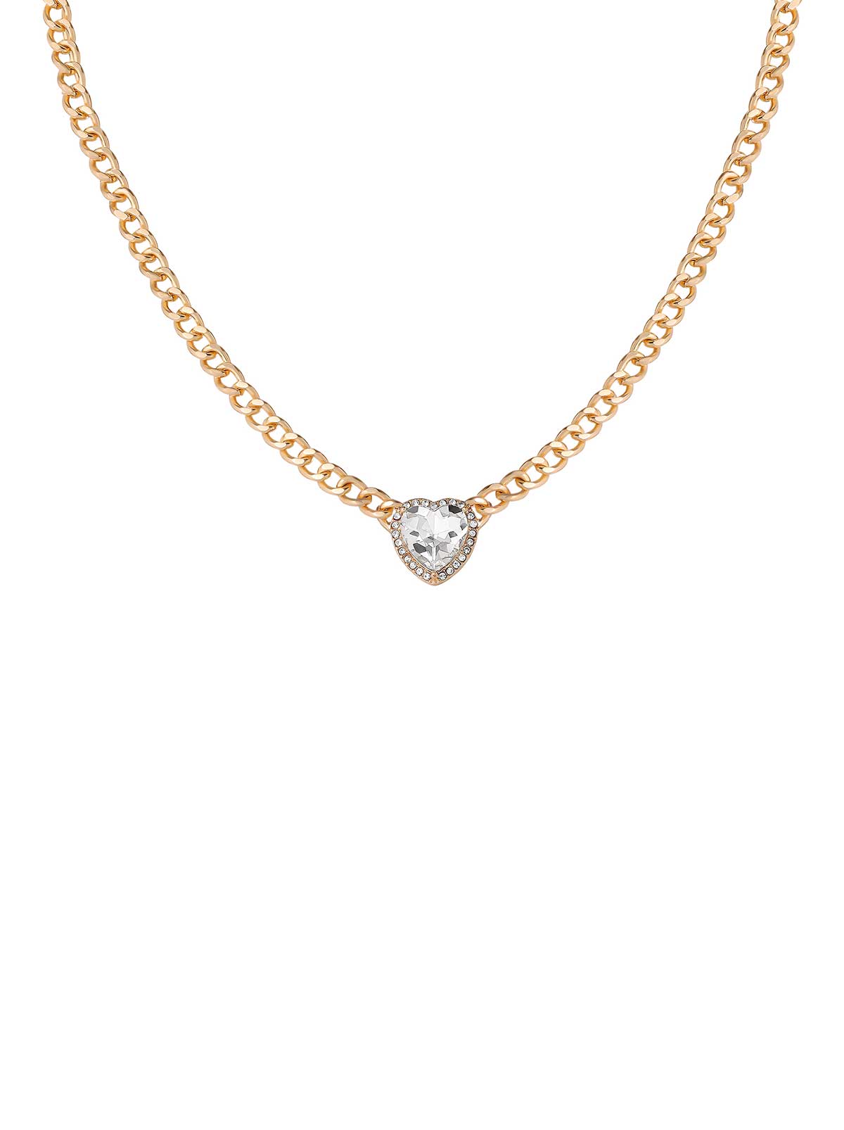 Heart Crystal Necklace & Stud Earring Set – Jessica Simpson