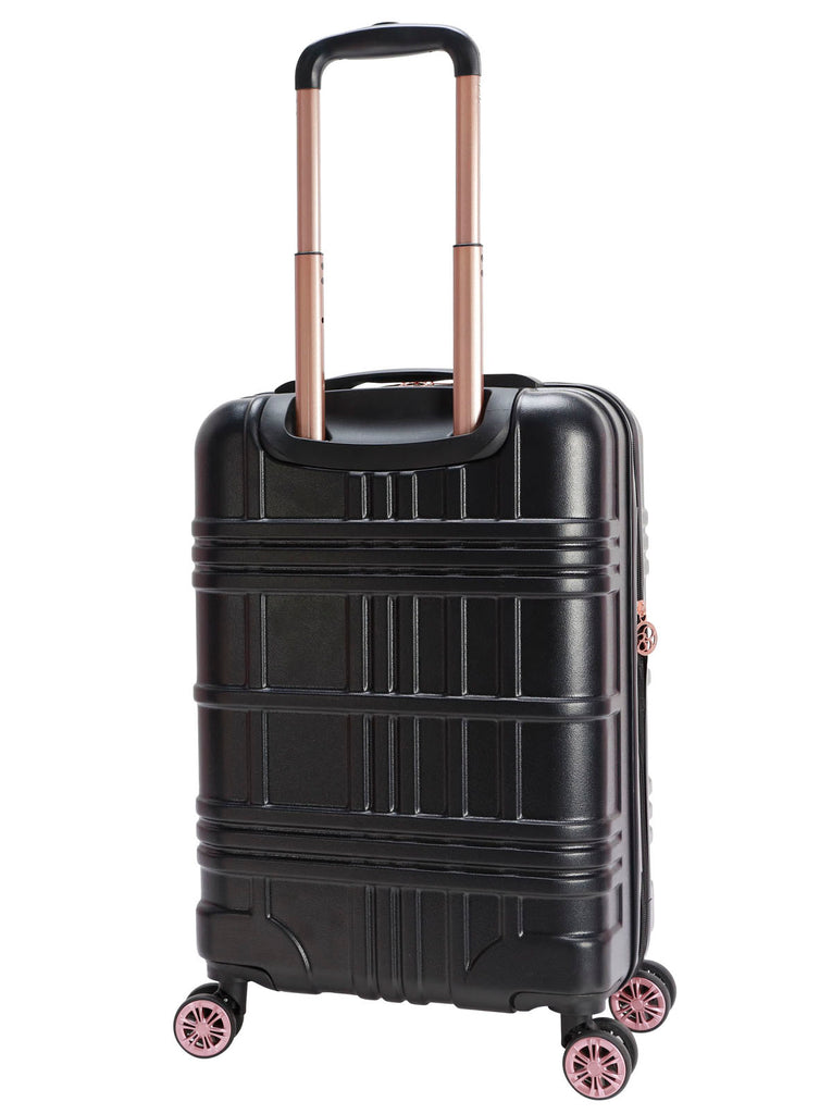 Jewel Plaid Luggage Collection in Black